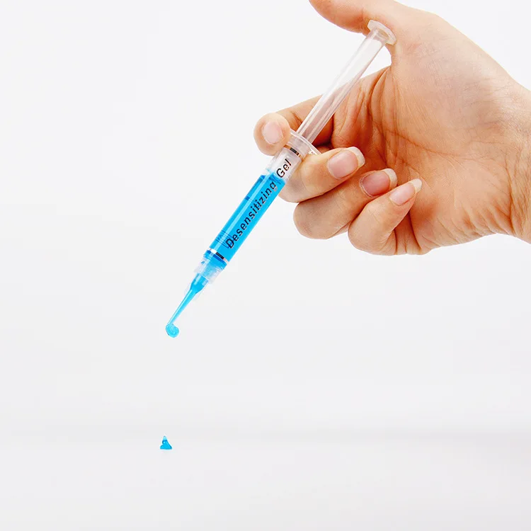 New Dental Equipment Home Mini Blue Teeth Whitening Kit Peroxide Dental Bleaching System Oral Gel Kit Tooth Whitener