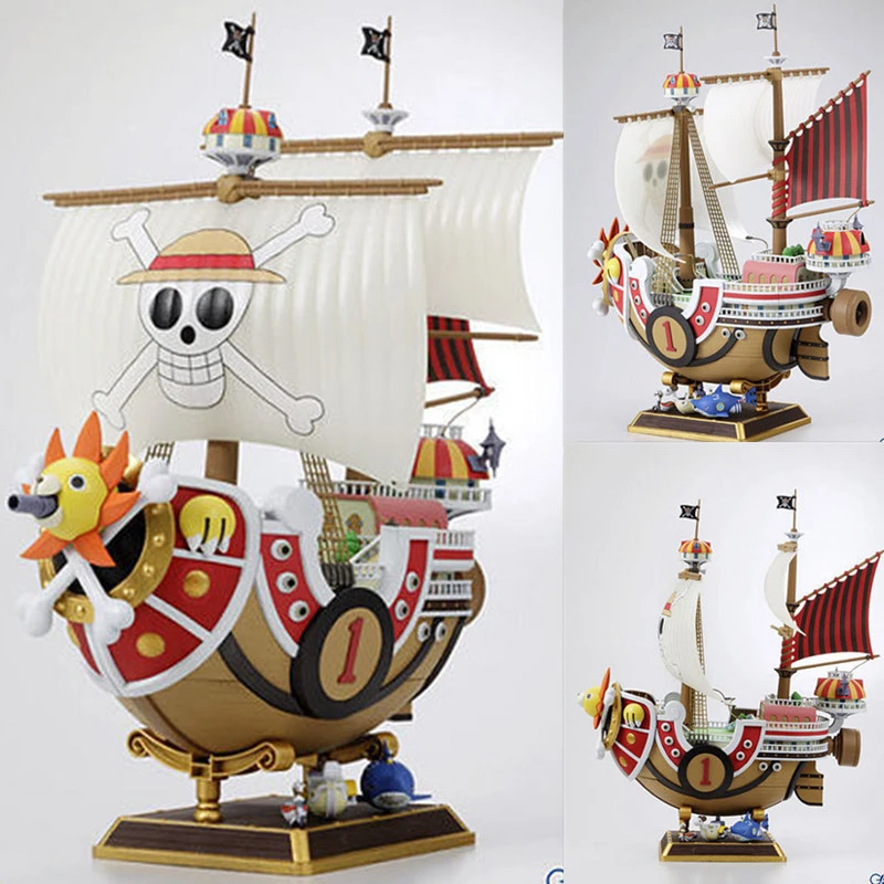 Action figure Wholesale High Quality OEM Pvc toy Luffy Anime Going  Model Ship Merry Thousand One pieced
