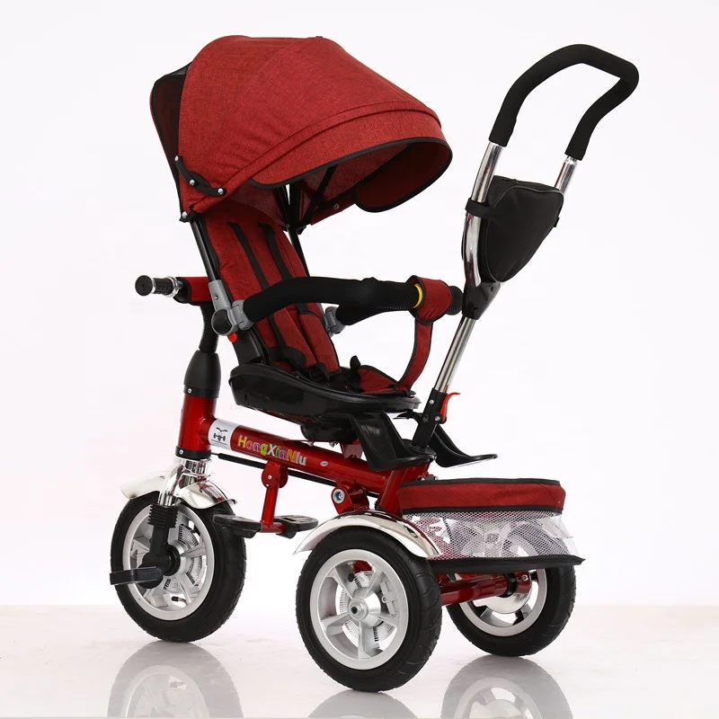 2021 baby walker tricycle 4 in 1 trike / good quality child tricycle seat/ hot sale cheap kids tricycle