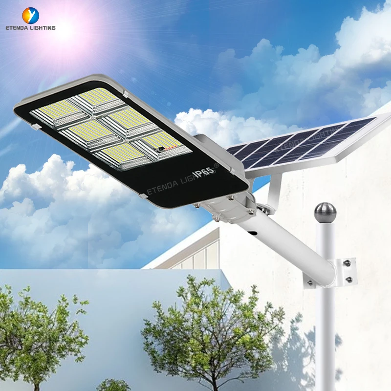 Solar Projector 360W-C Outdoor Garden Waterproof Lighting Aluminum White Light Solar LED Street Light