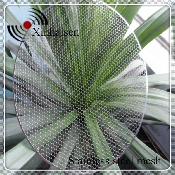 New design etched hexagonal perforated metal sheet plate