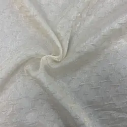 Creamy Woven Loose Wholesale Fancy Nylon Fashion Fabric For Women
