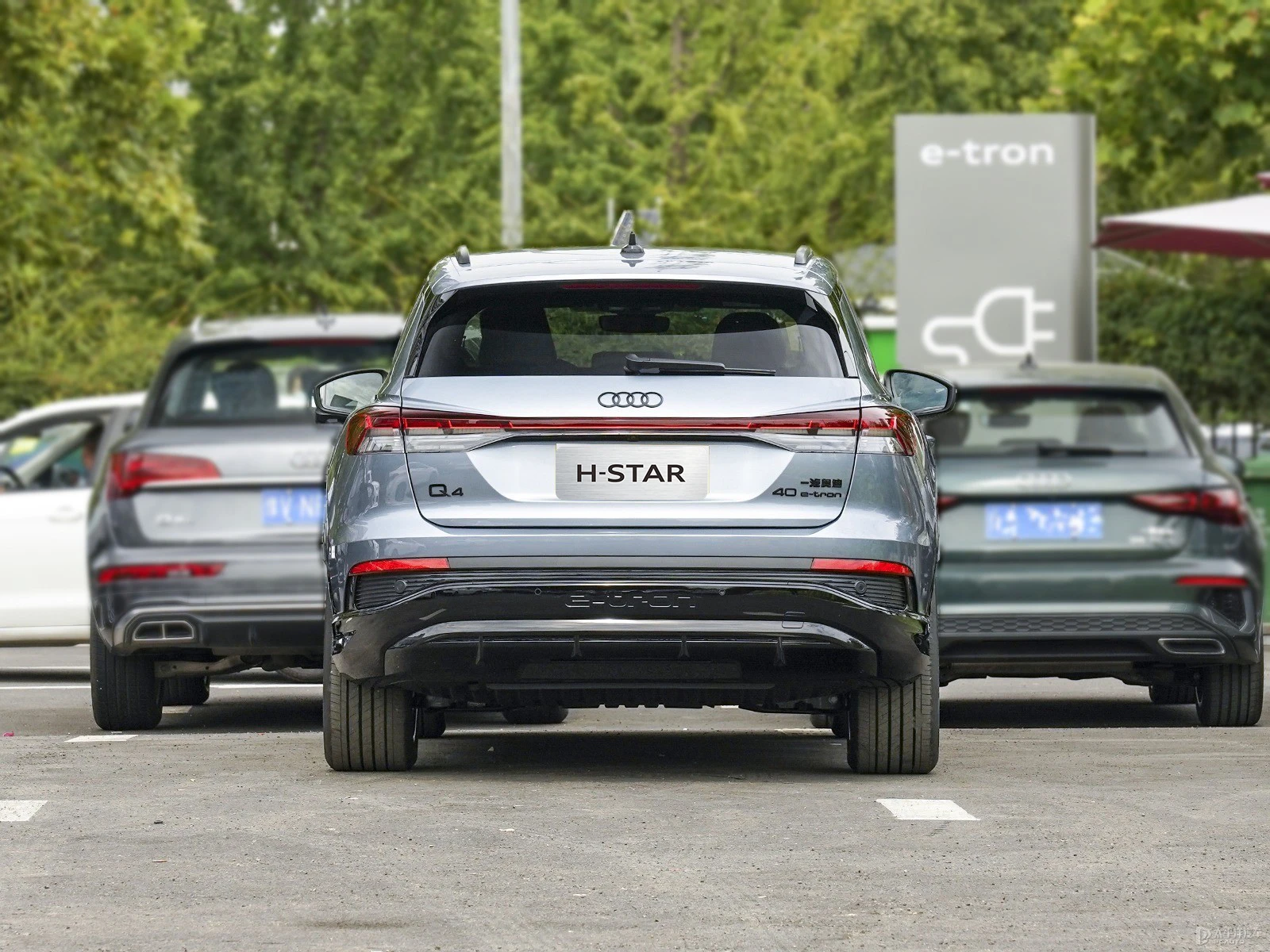 2022 Audi Q4 E-tron 40 White/Black FWD Used Cars Low Mileage Good Condition Chinese New Energy SUV Vehicle