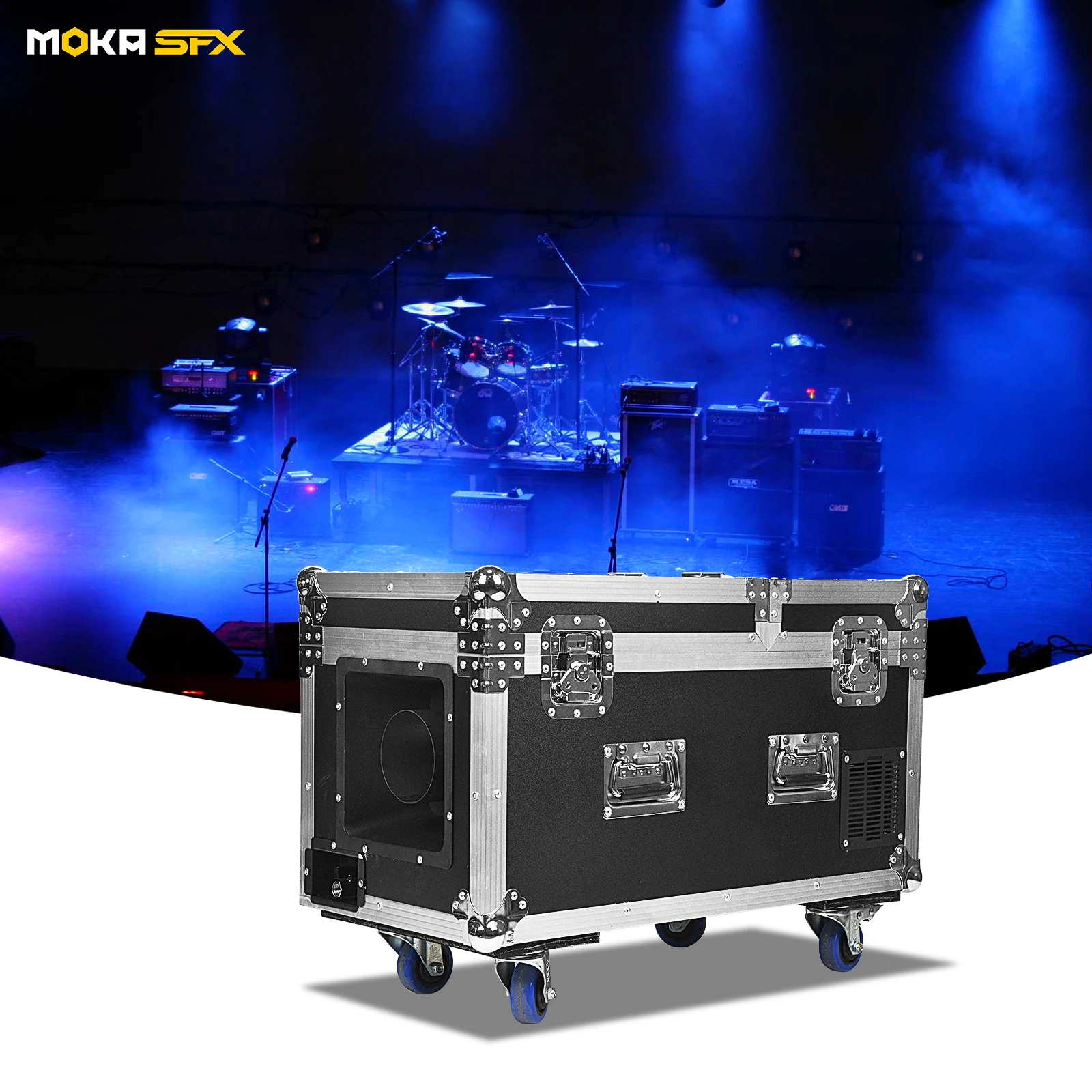 Moka sfx Mk-F15 Dmx 2000W water based low lying fog machine for wedding stage event