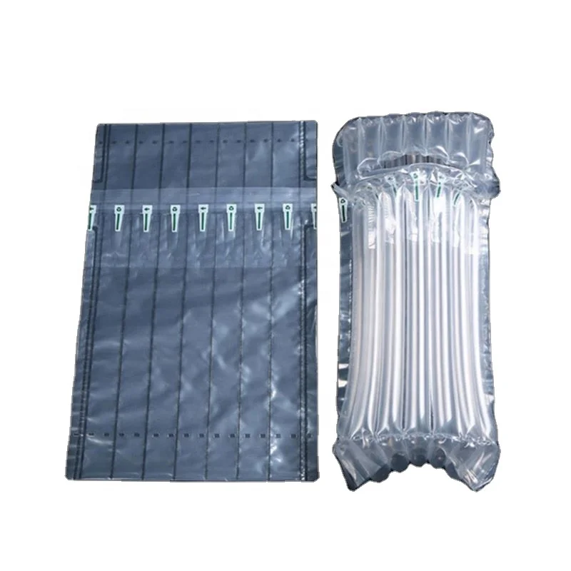 Shockproof Protective Packaging Air Cushion Wrap Air Column Roll Film Bag For Cellphone