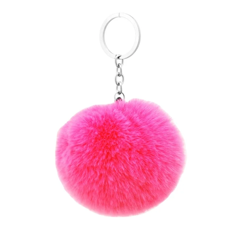 Hairball Pompones Ormosia Women Bag Charms Tassel Bohemian Decoration Pendants Accessories Keychain For Bag