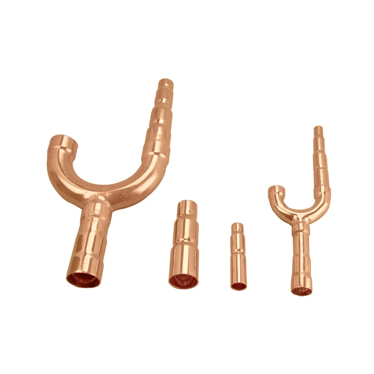 Professional Customization copper tube for copper pipes for air conditioners  y branch midea FQZHN-03D
