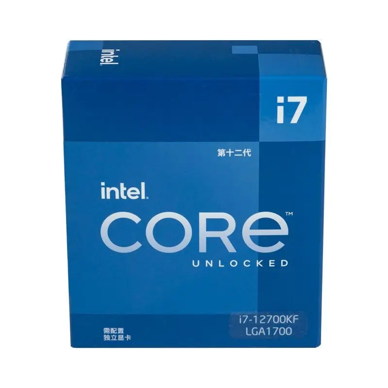 Новое ядро I7-12700K процессор Core I7 12Th Gen Оптовые 12700K настольный компьютер ПК