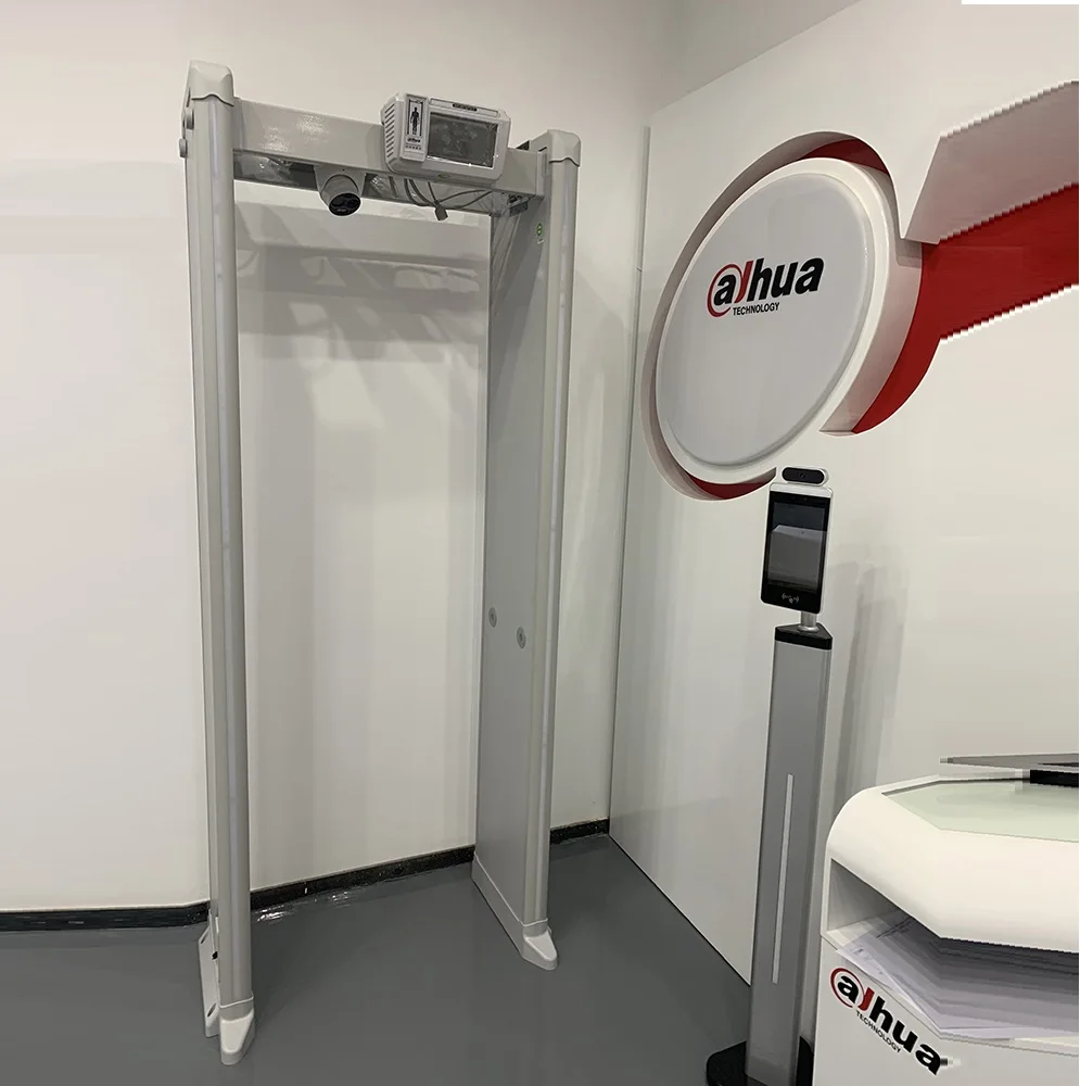  Сетевой видеорегистратор Dahua ISC-D718-T Прогулка через детектор металла дверной рамы с высокой чувствительностью материал ворота металлоискателя для проверки