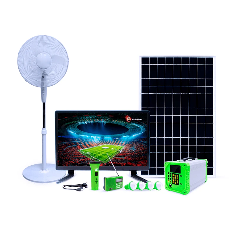 High Quality  Off-Grid Solar Power System Hybrid Inverter Lifepo4 Lithium Battery Polycrystalline Silicon Ground Home Use