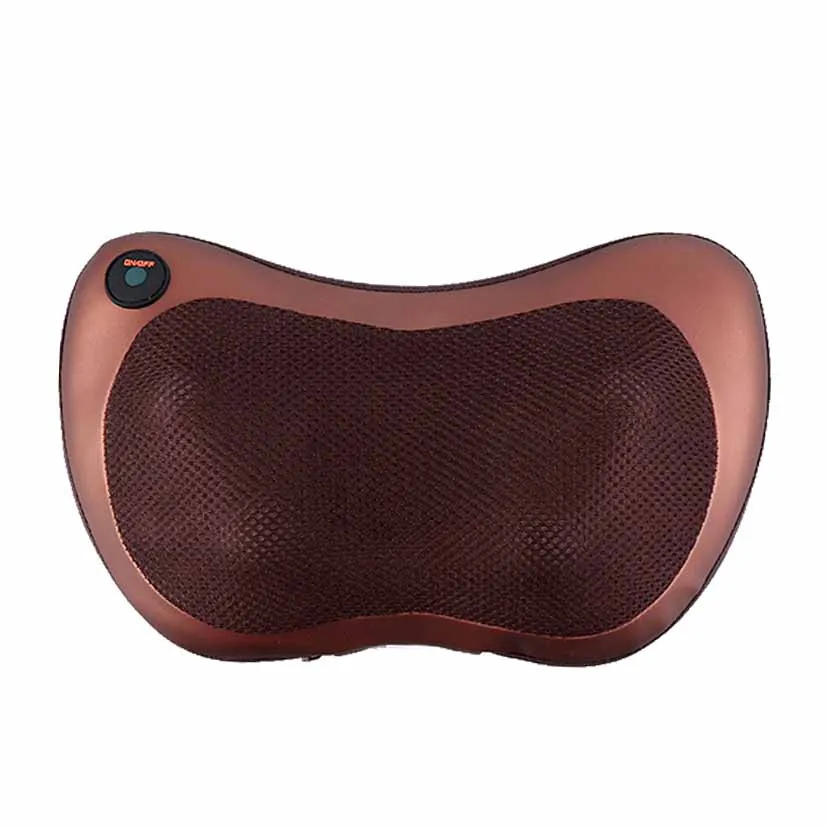 Professional heated neck shoulder shiatsu vibration massager with heat u shape massage pillow with shiatsu vibrating functions