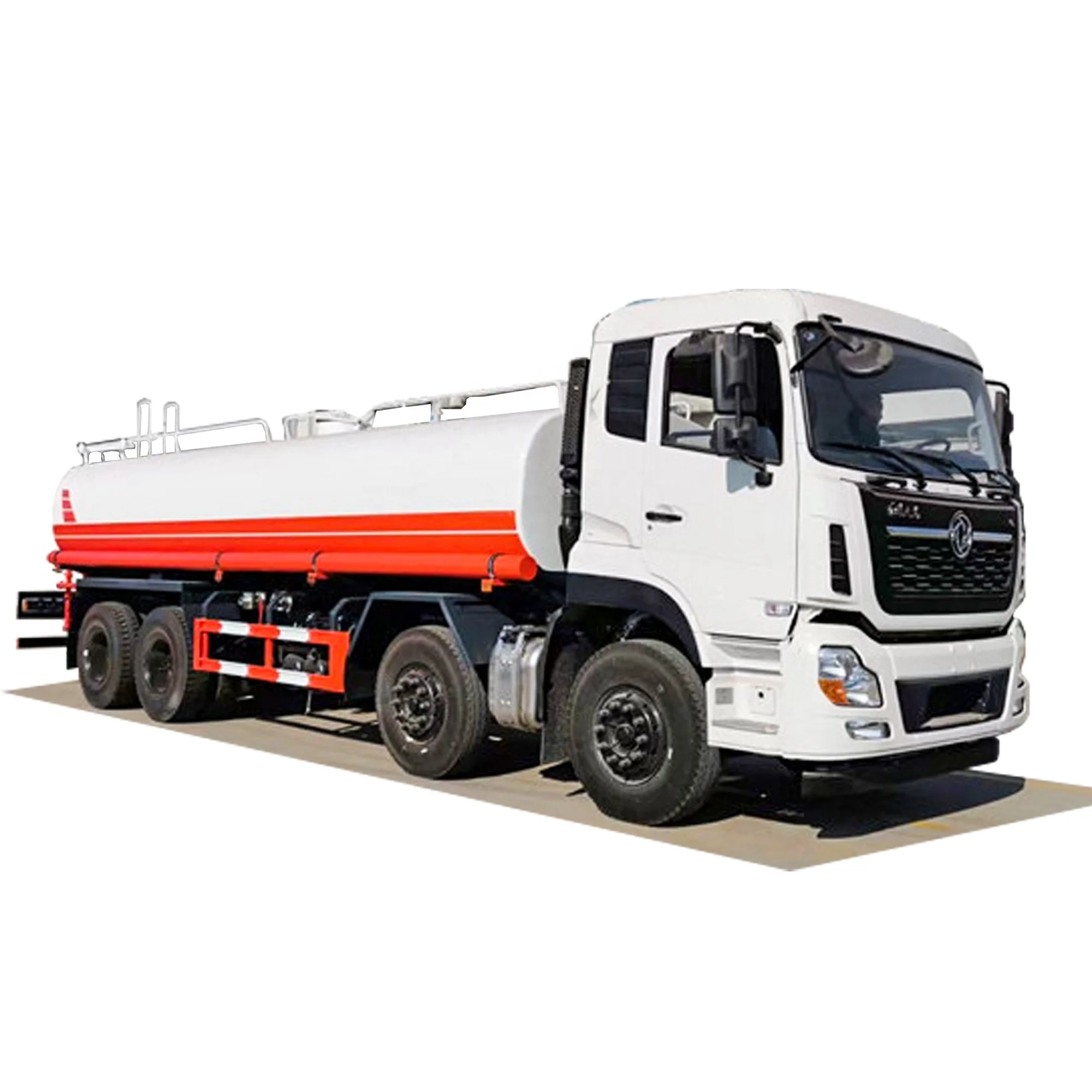 Dongfeng 8x4 LHD water truck with Cummins 360 Hp Engine E5 type 30 m3 water tank transporting deliverying truck