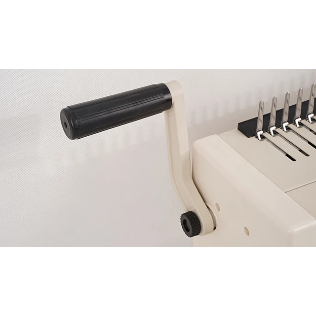 C25A Manual Desktop A4 comb binding machine 450 Sheets Perfect Hand 25 Sheets Punching Book Binding Machine for office home use