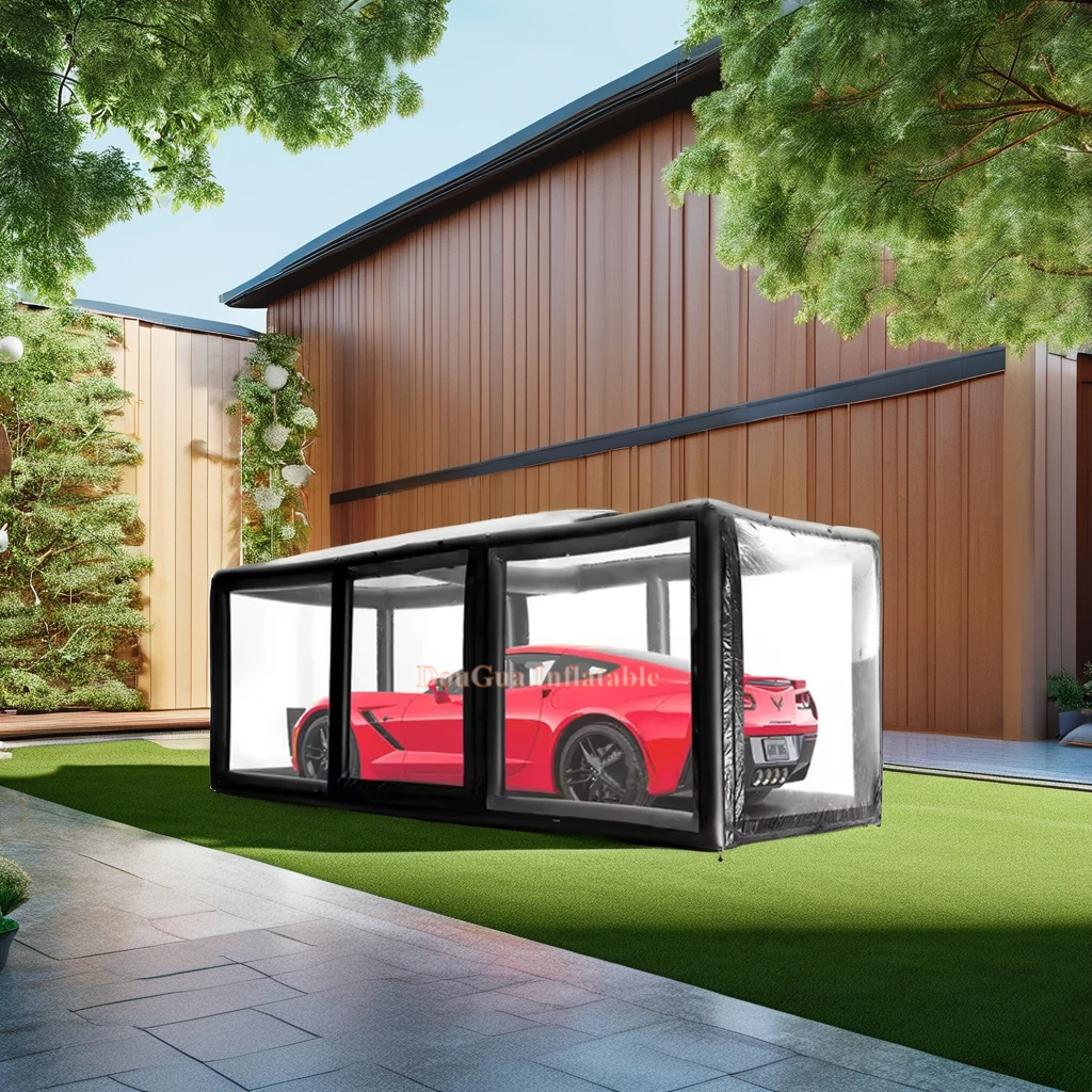 Portable PVC Inflatable Car Shelter Mobile Indoor and Outdoor Car Garage for Parking for Parties car bubble