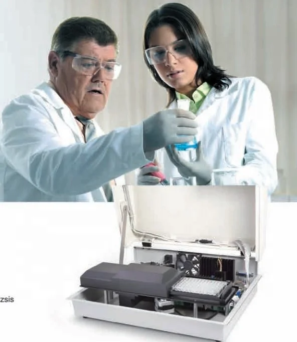 Fully Automatic Elisa Reader System Reagent kit Microplate Reader elisa analyzer elisa washer Microplate Washer