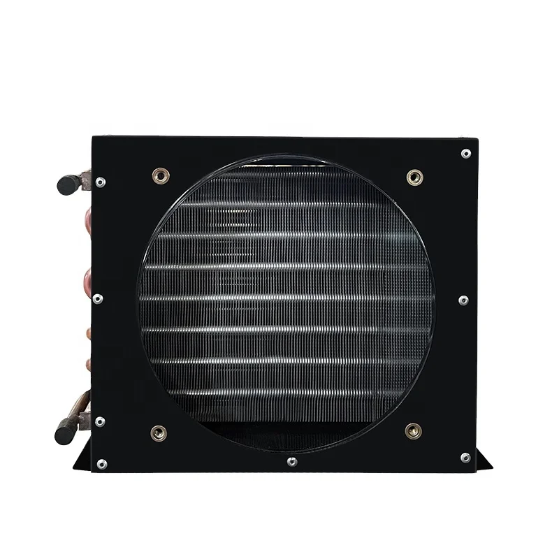 China Manufactory Air Cooled Condenser for 3/4HP Compressor Condensing Unit Cooler Condenser Coil