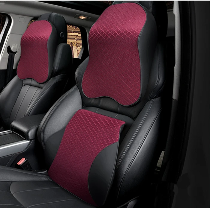
Very soft memory foam neck pillow car seat back pillow various color from supplier 