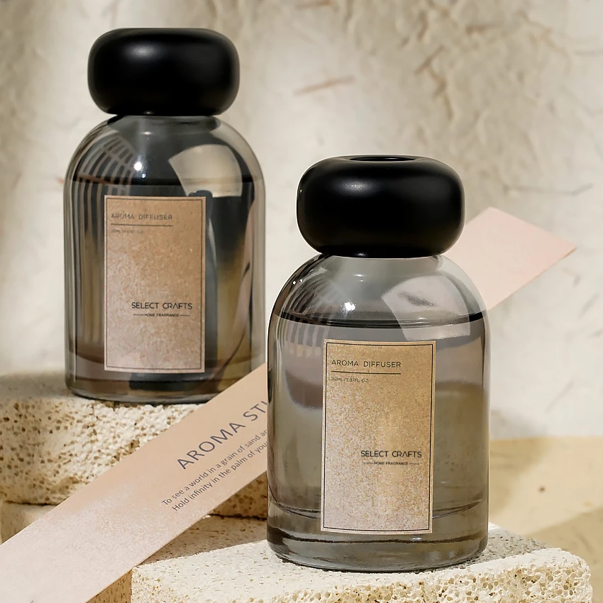 High Quality Wholesale Custom Luxury Handmade Fragrance Oil Aroma Long Lasting Natural Air Freshener Reed Diffuser