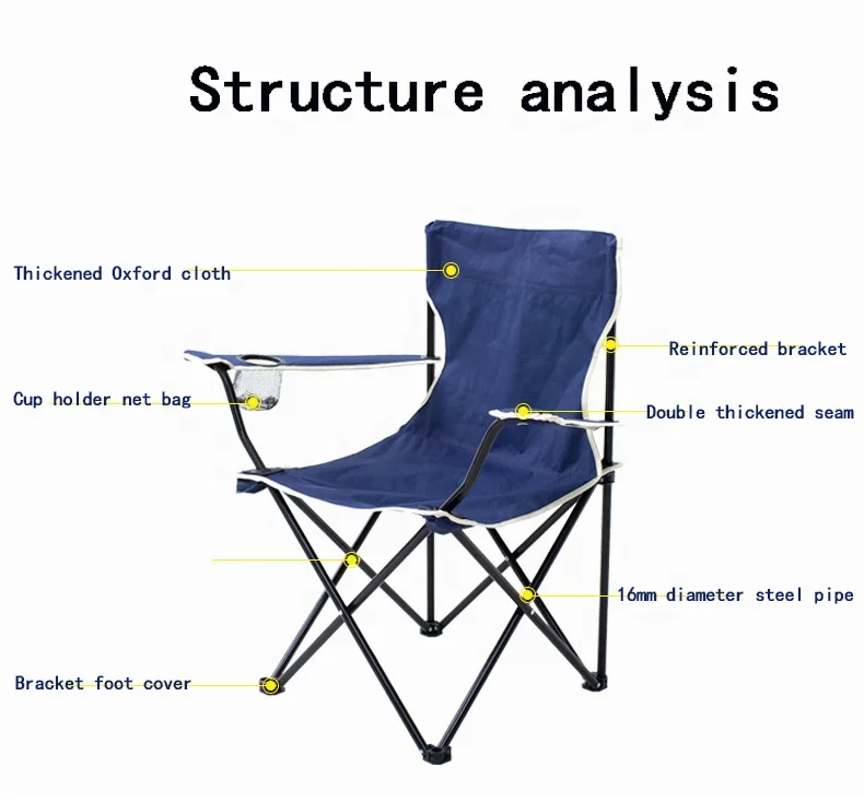 Custom Outdoor Beach Chair Foldable Chair Camping