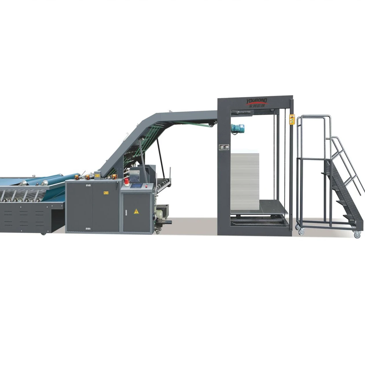 Lamination used corrugated carton box making machine/ corrugated carton box automatic flute laminating machine