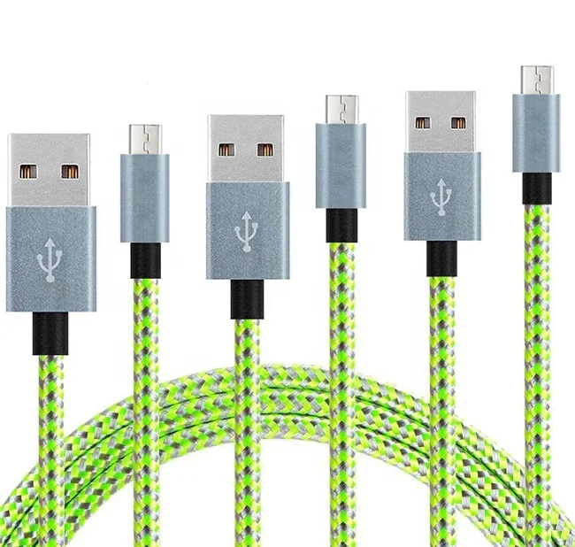 Vnew hot sell Factory price  2.0 Usb Cable for Micro/Type C/8PIN 20V 3A Fast Charging and data USB Cable