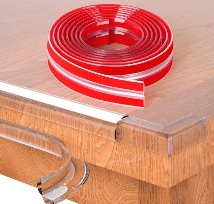 Заводская предварительно заклеенная прочная клейкая Мягкая силиконовая защитная полоса для