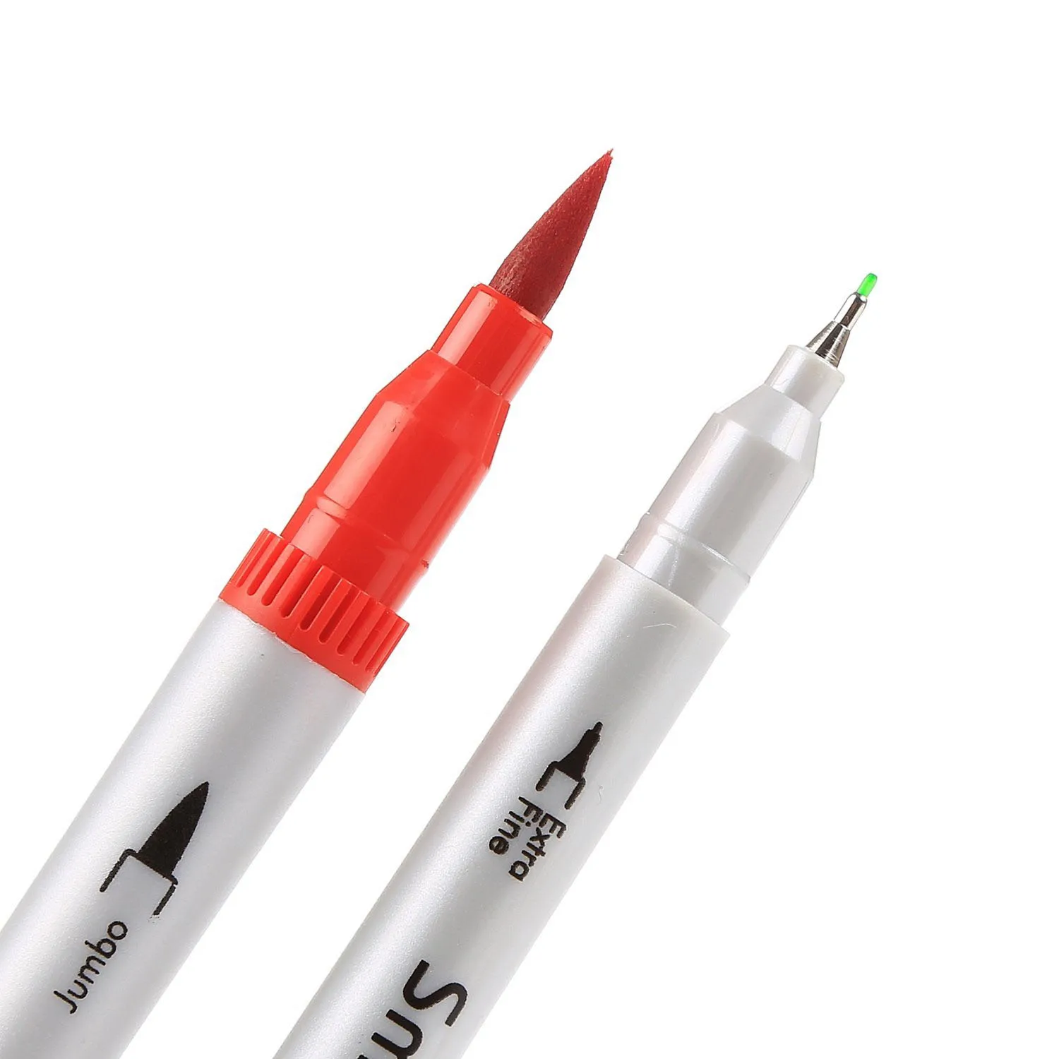 48 Watercolor Dual Tip Brush art Marker Pen Set