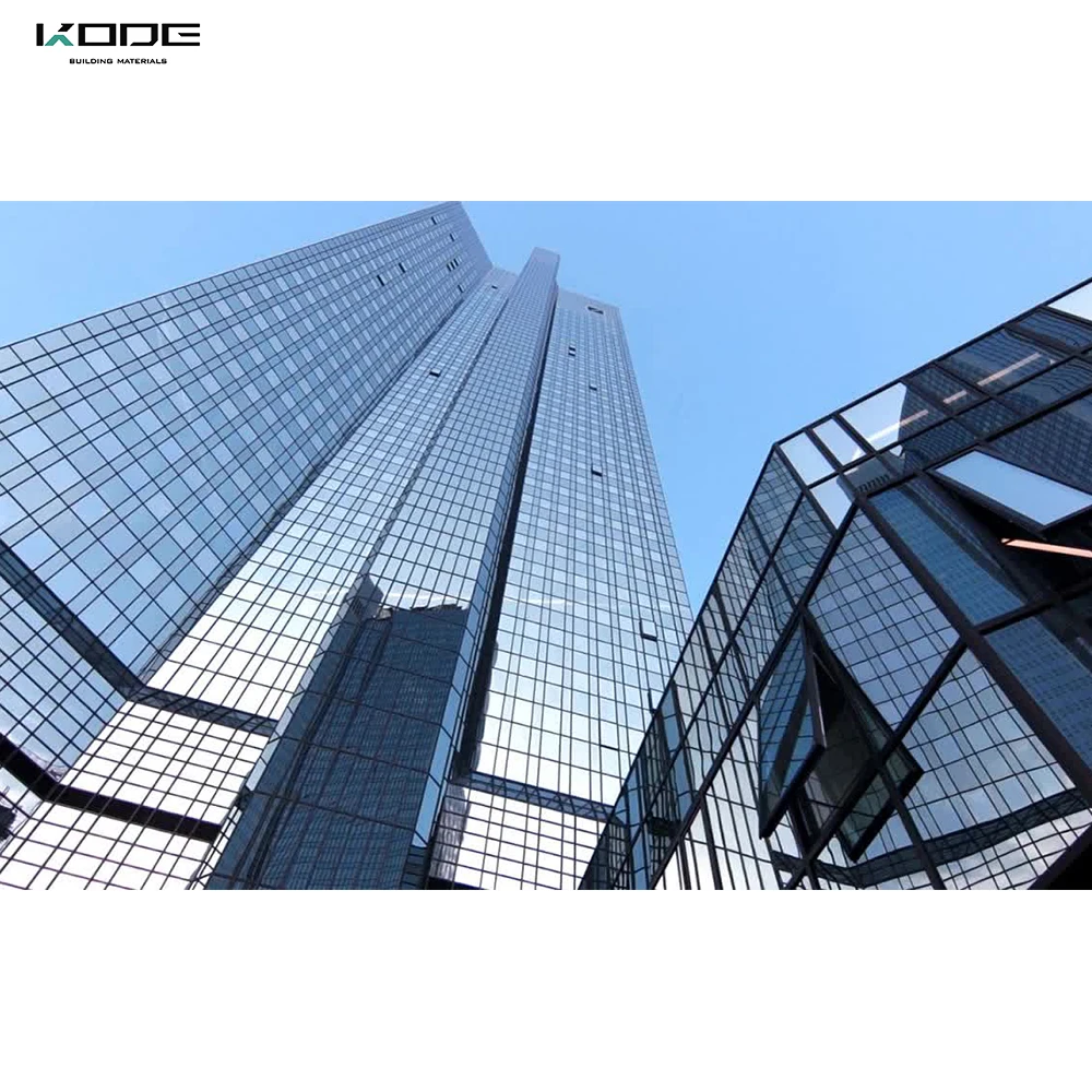 
Manufactory direct fashion aluminum profile stainless steel glass Curtain Wall System 