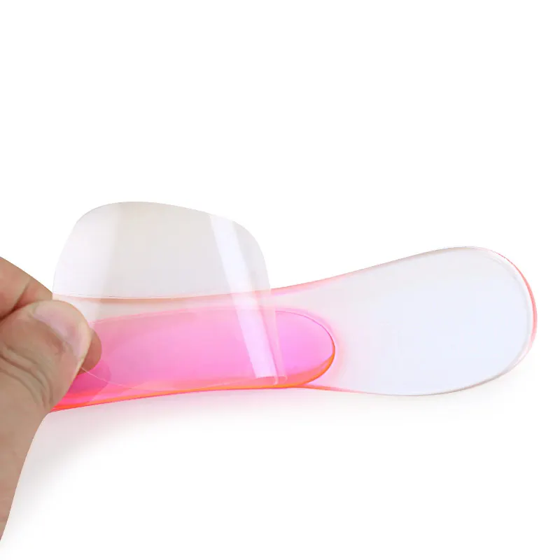 Non-Slip Women Gel 3/4 length Arch Support Anti-slip Massaging Metatarsal Cushion Orthopedic Insoles for High Heels Shoes Pad