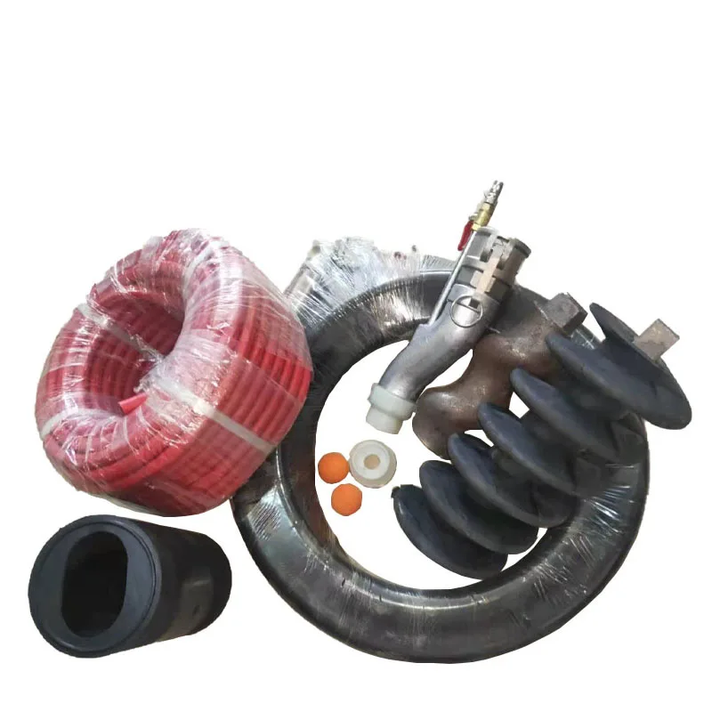 High pressure gun/concrete mortar spraying machine spray gun head alloy material for sale