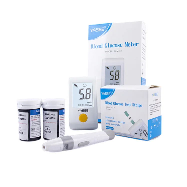 Home mini Yasee model blood glucose meter monitors blood glucose test strips / diabetic test strips