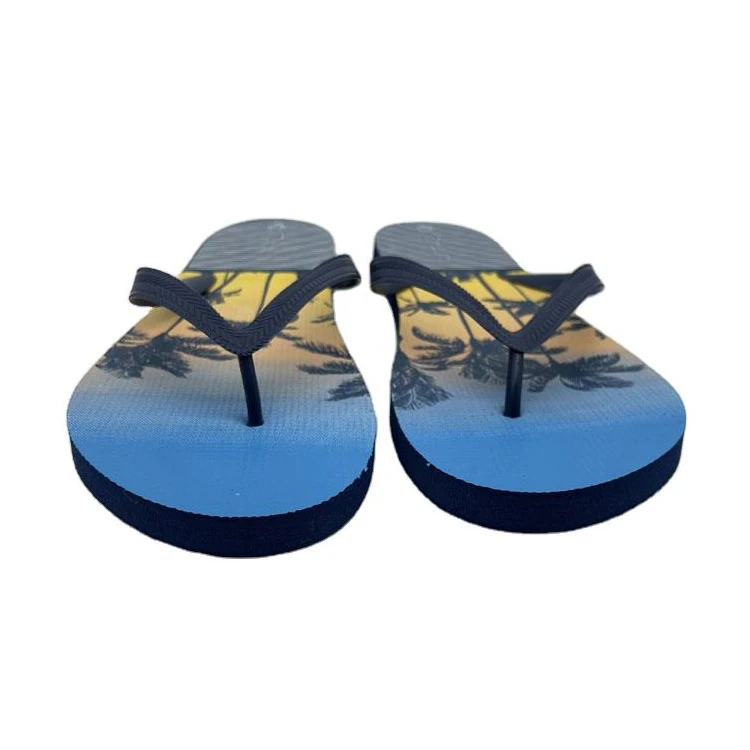 Fast delivery Fashion Style Waterproof sturdy durable Foam Rubber Beach Flip Flops