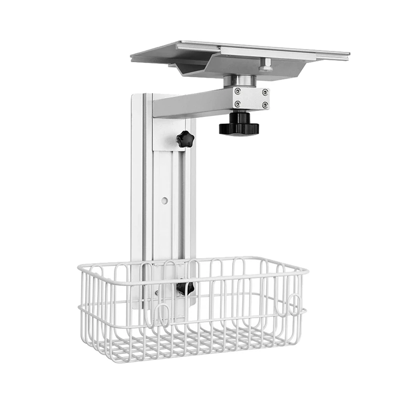 Hospital furniture trolley Aluminum medical bracket Wall mounted monitor bracket for medical equipment