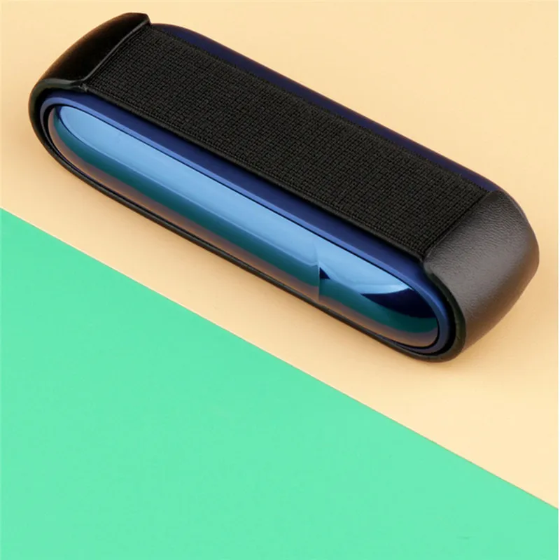  Черный красный синий чехол из искусственной кожи для IQOS 3 0 Duo с зажимом держатель хранения оптовая