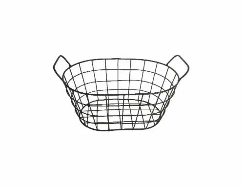 HHO Metal Wire Basket for Multipurpose Use for Kitchen Laundry Vegetable Fruit Storage and More