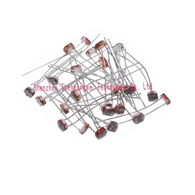ZBW cds 3MM ldr sensor 12mm LDR GL12528,20mm 20528 ldr light-dependent resistor,GL5537 Photoconductive resistance