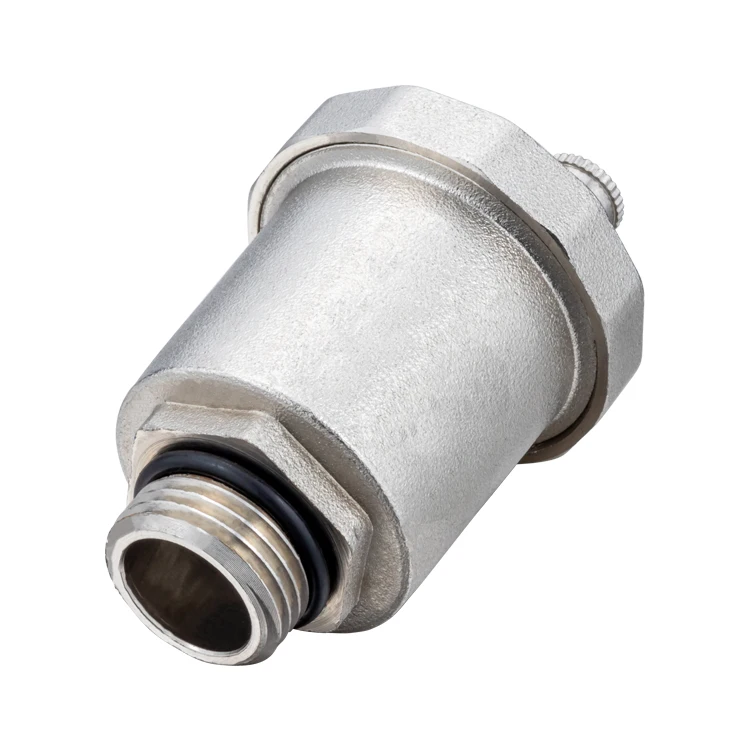 TMOK DN15-DN25 Chroming Plated Male Threaded Brass Air Release Vent Valve