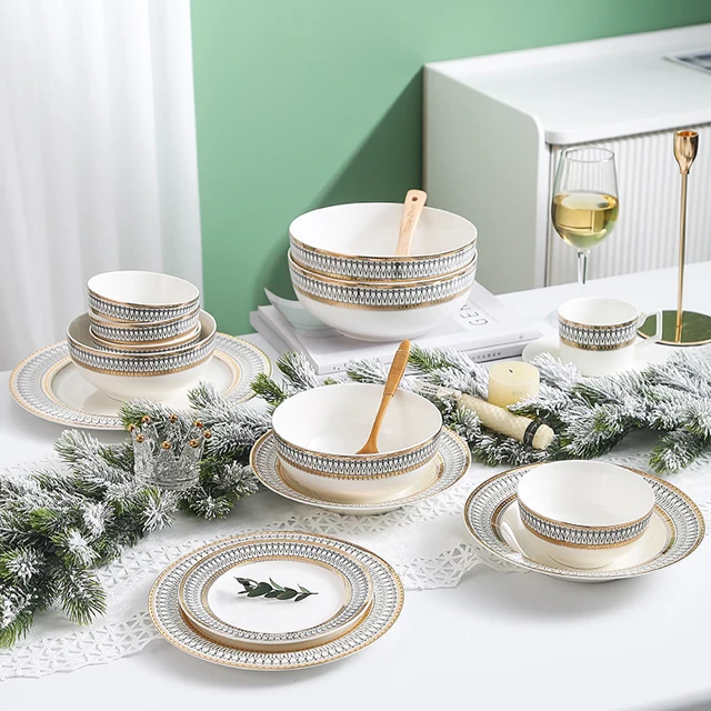 Italian panel white platter cutlery platter set Lux cutlery Rectangular melamine plate melamine plates