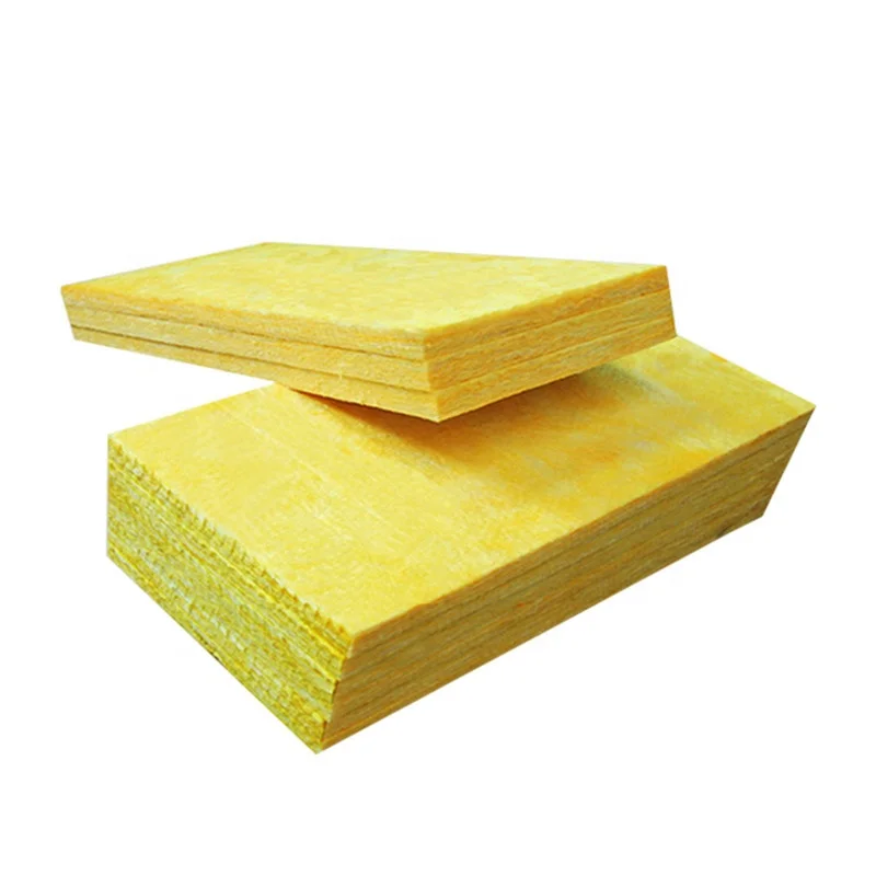 Black Thin Fiber Cloth Faced Fiberglass Insulation/ Glass Wool Mat with Kraft Paper