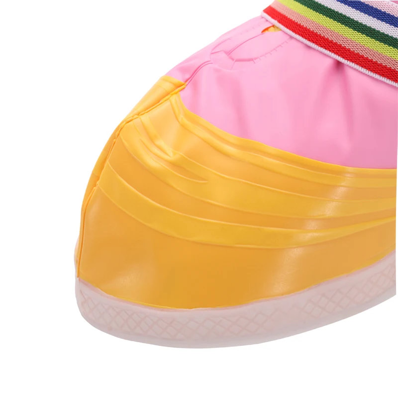 Fashion Manufacturer Outdoor Reusable Silicone Waterproof Plastic Protective  Rain Shoe Covers For Kids