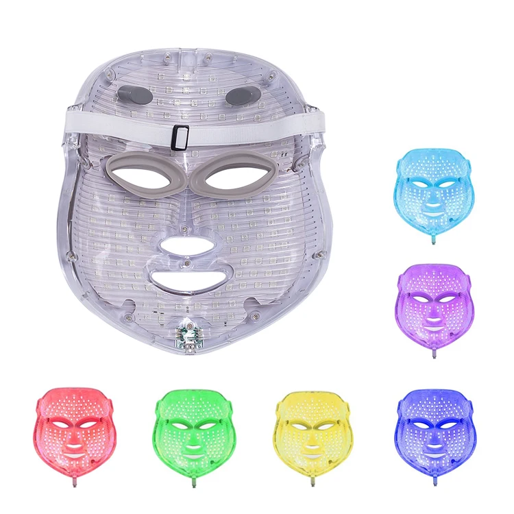Multifunctional 7 Colors Photon Light Face Care Treatment Facial Beauty LED Therapy Light mask