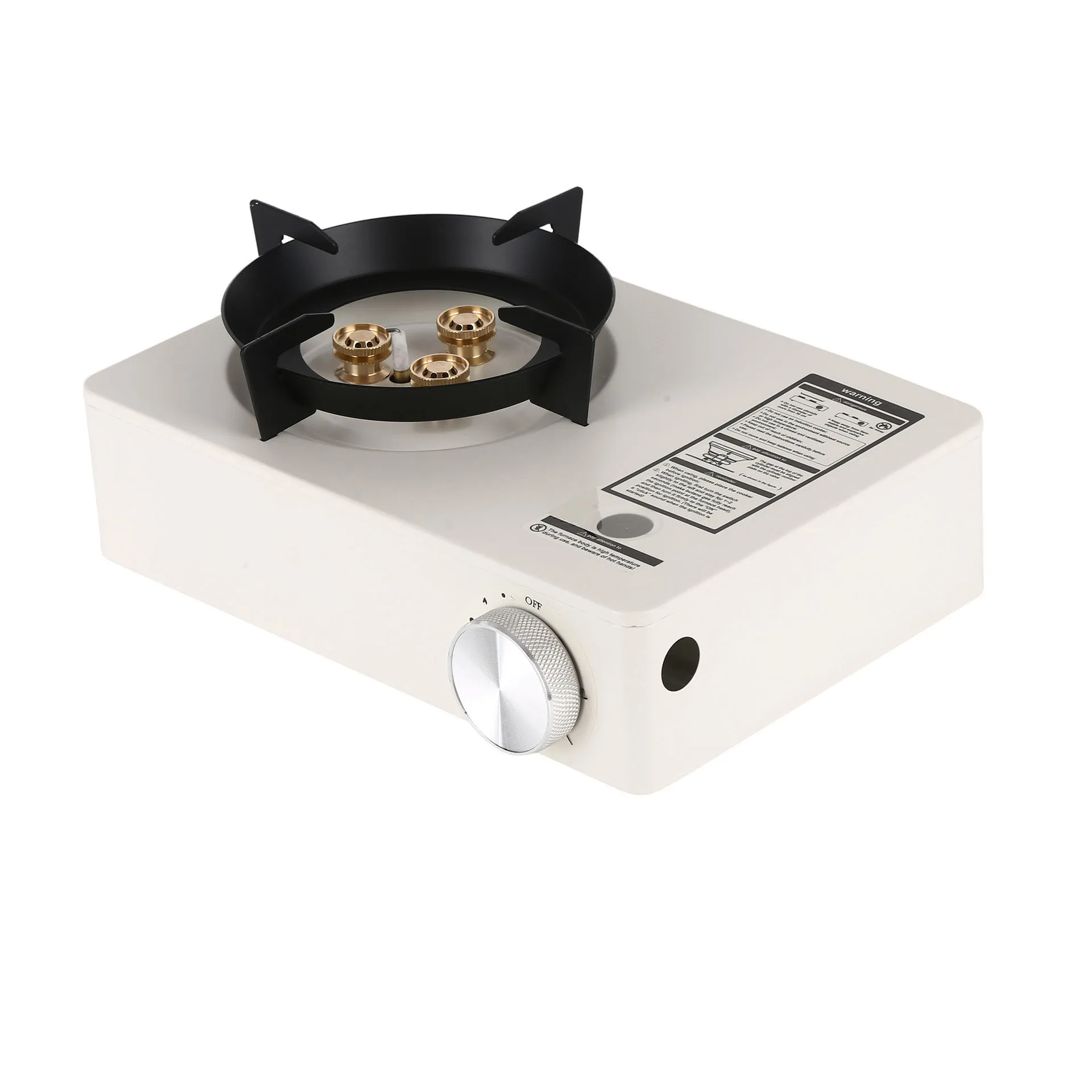 Custom Kocher Estufa De 3.2KW Outdoor Portable Rectangle Barbecue Picnic Cooking Mini Butane Burner Furnace Camping Gas Stove