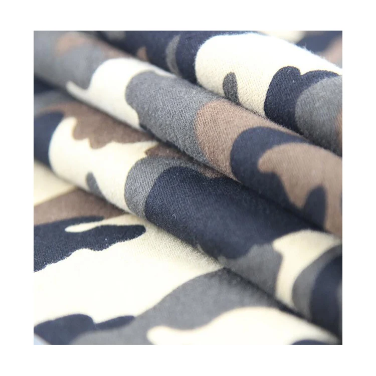 Fabric Manufacturer Cotton  Ripstop Camouflage Fabric For Clothing