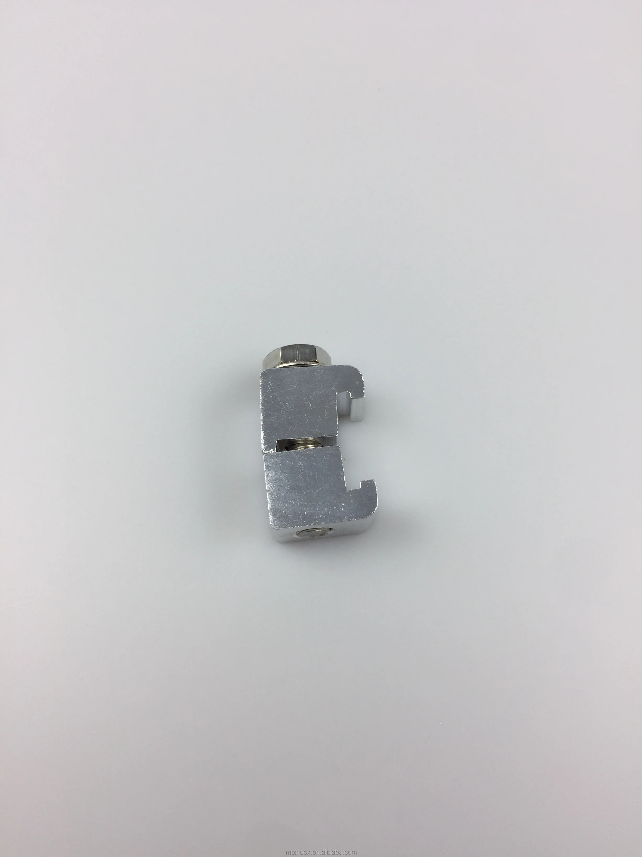 KF vacuum double wall clamp Aluminium