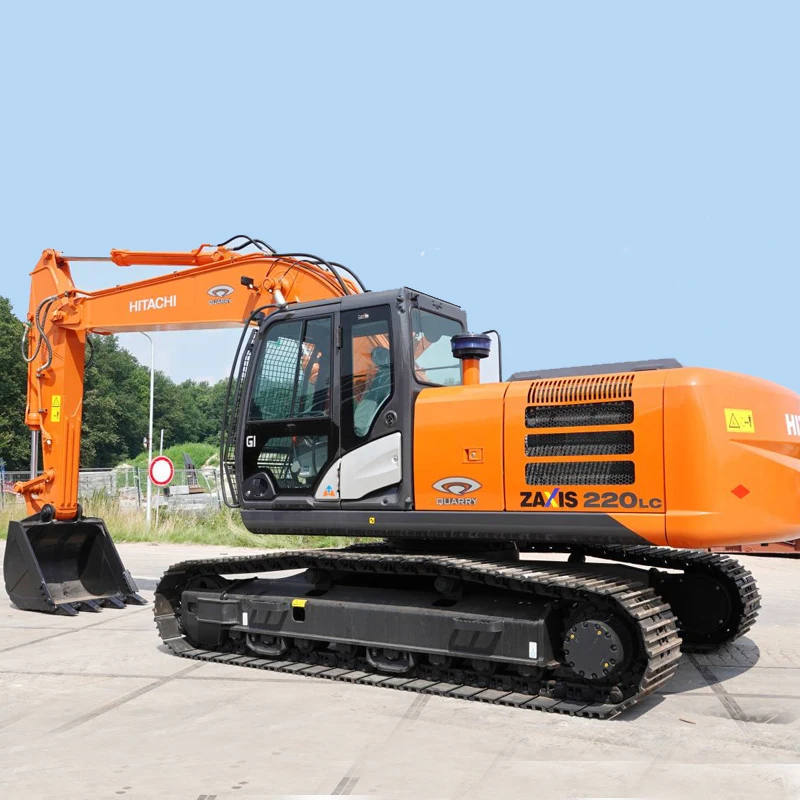Б/у небольшие рабочие часы высокое качество ZAXIS 220lc б/у экскаватор для бренда hitachi