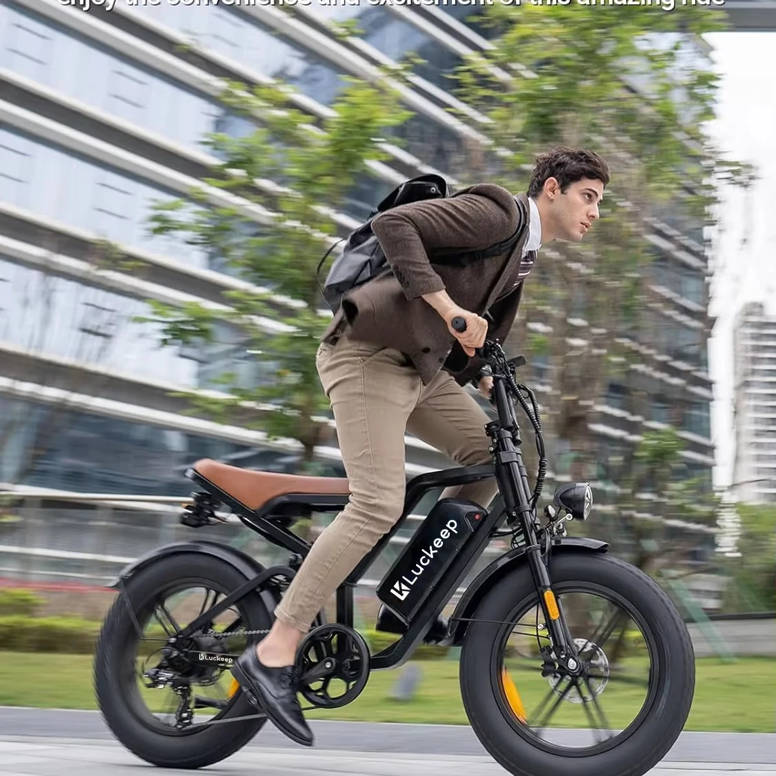 Benifor B20 Electric Bike Fat Tire Ebike Double Battery 48V 20ah Mountain Bike