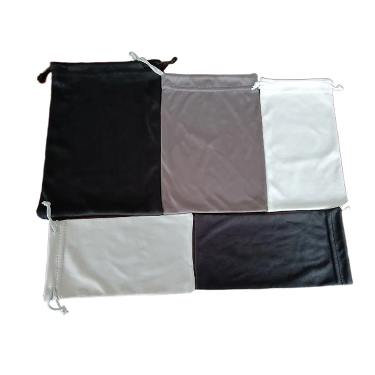 ladies soft leather microfiber spectacle glasses pouch bag microfiber cloth glasses