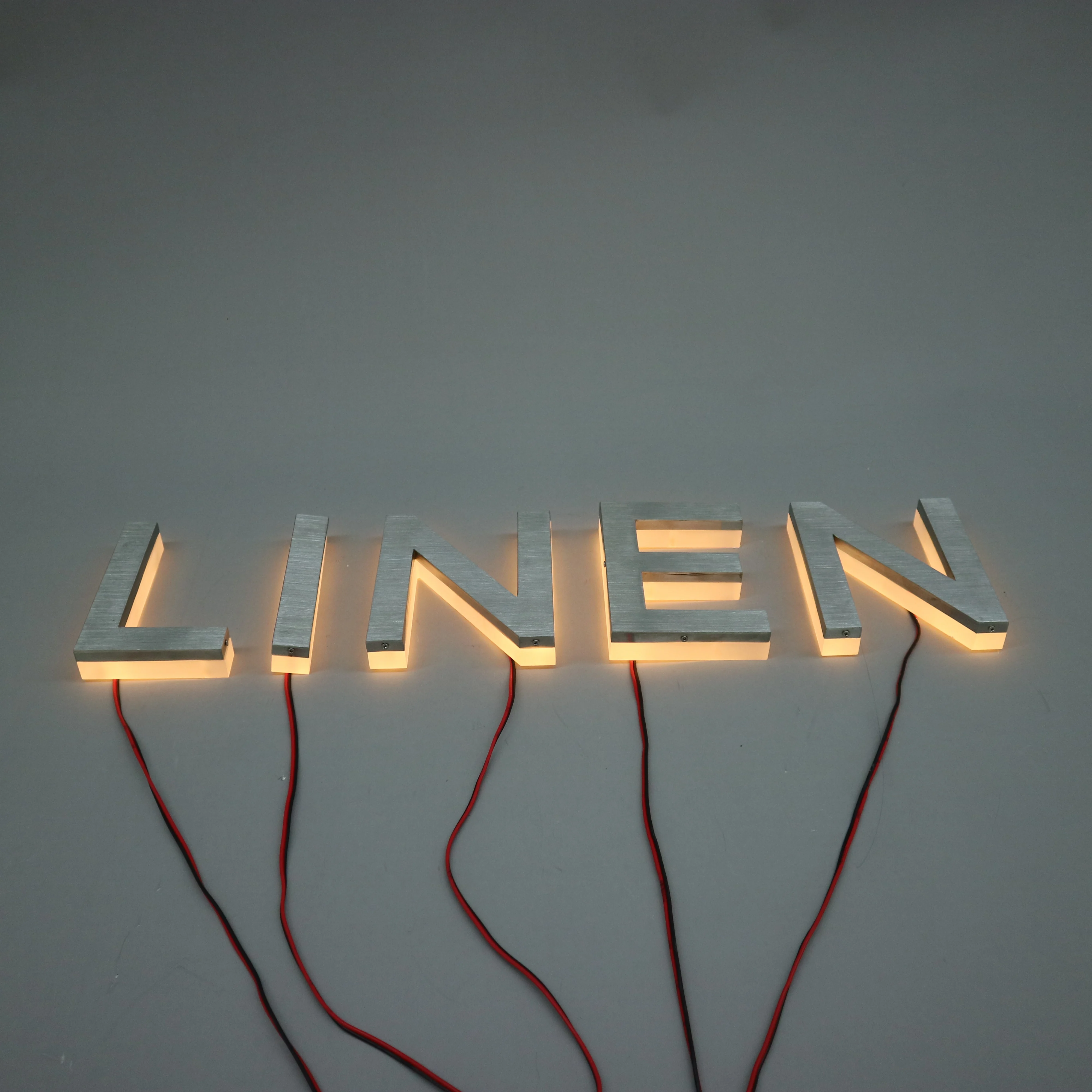 signboard business signs logo stainless steel wall letter outdoor signage led sign board store sign