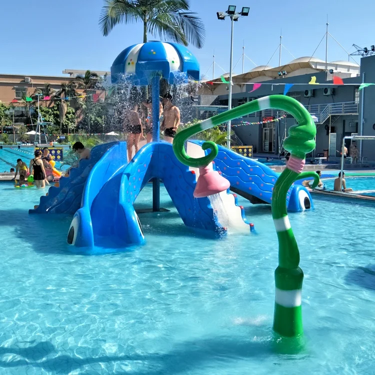Swimming Pool Water Park Playground Fiberglass Water Spray Toy Equipment
