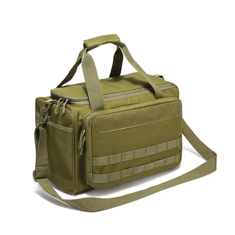 Tactical Range Bag Shooting Gun Duffle Bag Magazine Slots for Hunting and Range Outdoor Activities